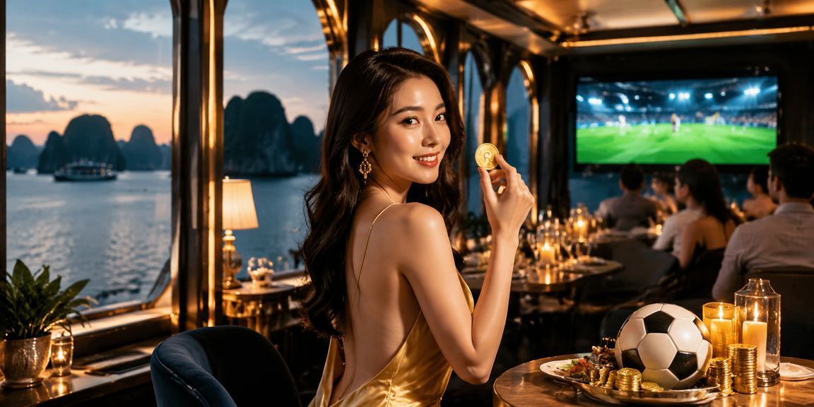 Người dùng xem kèo bóng đá và nhận ưu đãi cá cược tại Hạ Long Bay