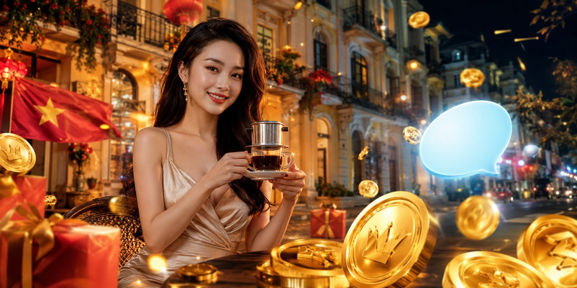 Người chơi xin888 tại Hà Nội thưởng thức ưu đãi VIP cùng cà phê