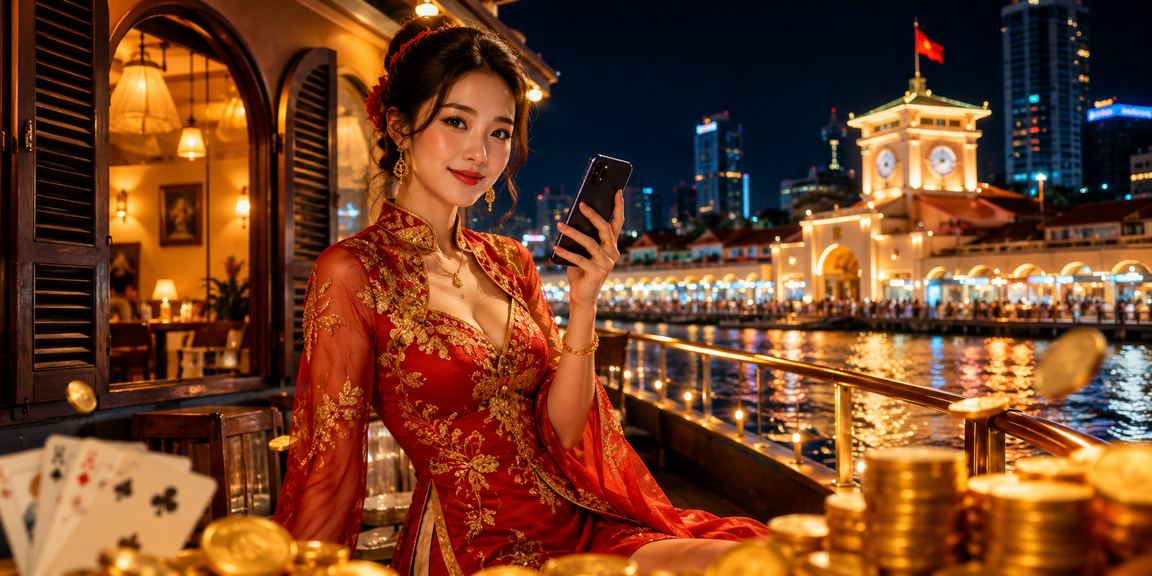 Cảnh người dùng Việt Nam tham gia cá cược và giao dịch thanh toán trực tuyến