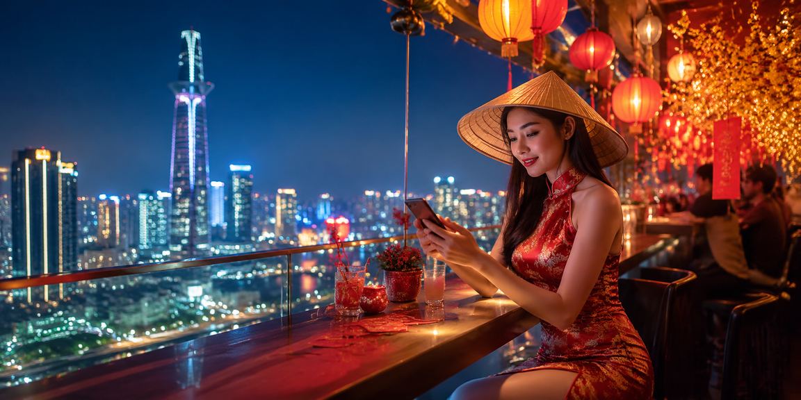 Người dùng Việt Nam đọc điều khoản khuyến mãi casino trực tuyến trên điện thoại